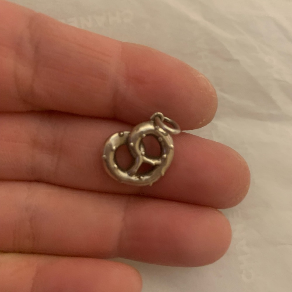 Tiffany and Co Apple and Pretzel charms